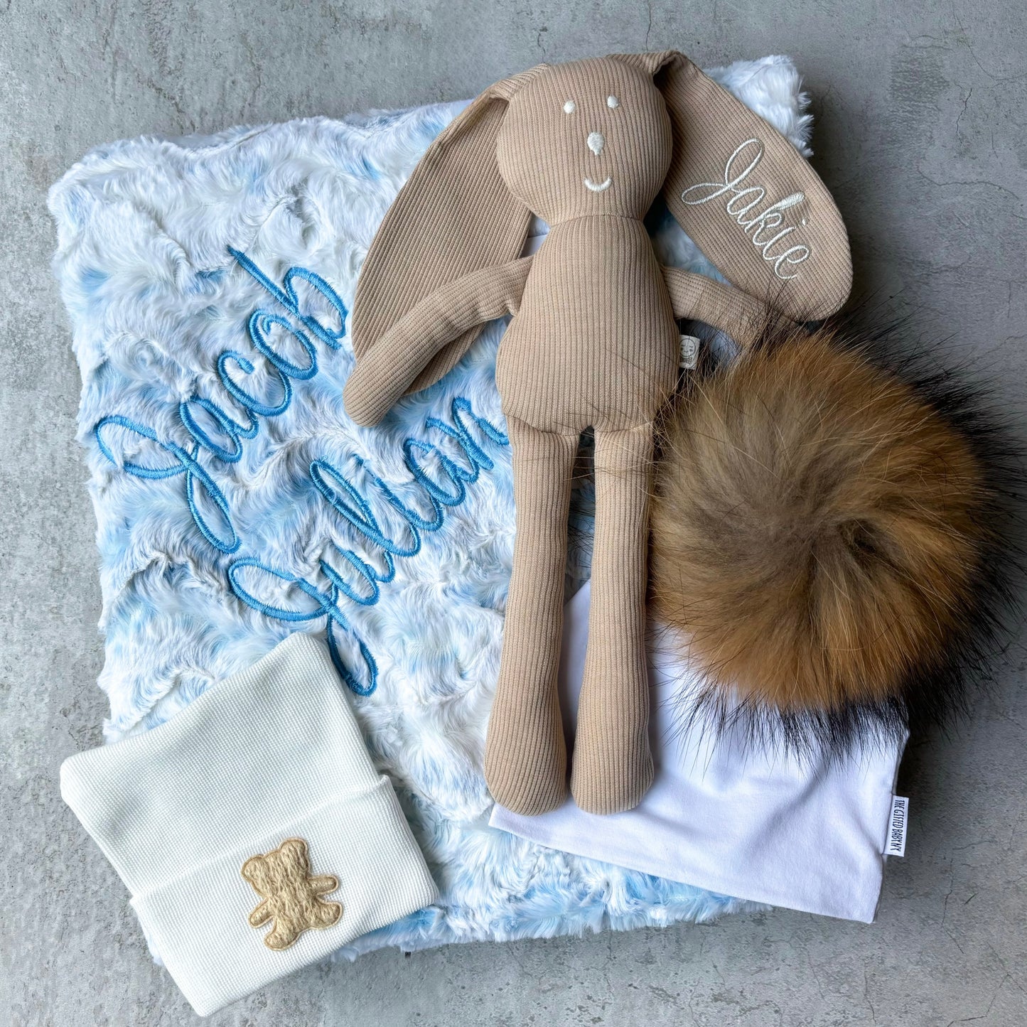 Sand Bunny (With Embroidery on Ear)