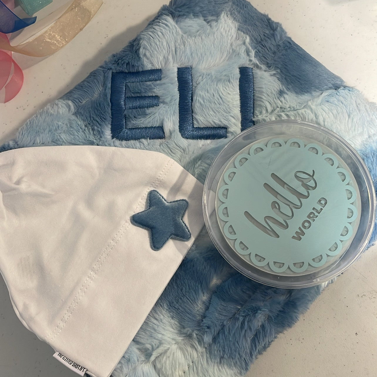 Acrylic Milestone Set (Vintage Blue)