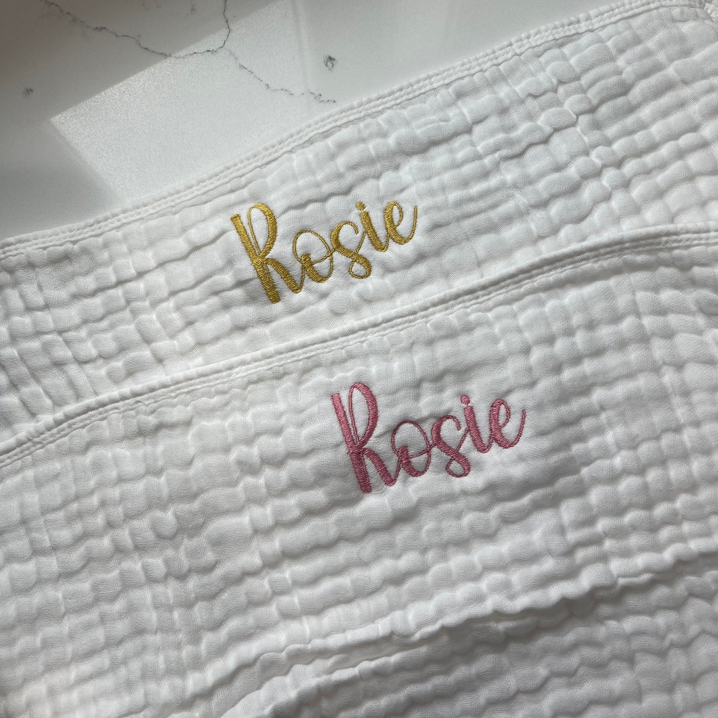 1 Burp Cloth (With Embroidery)