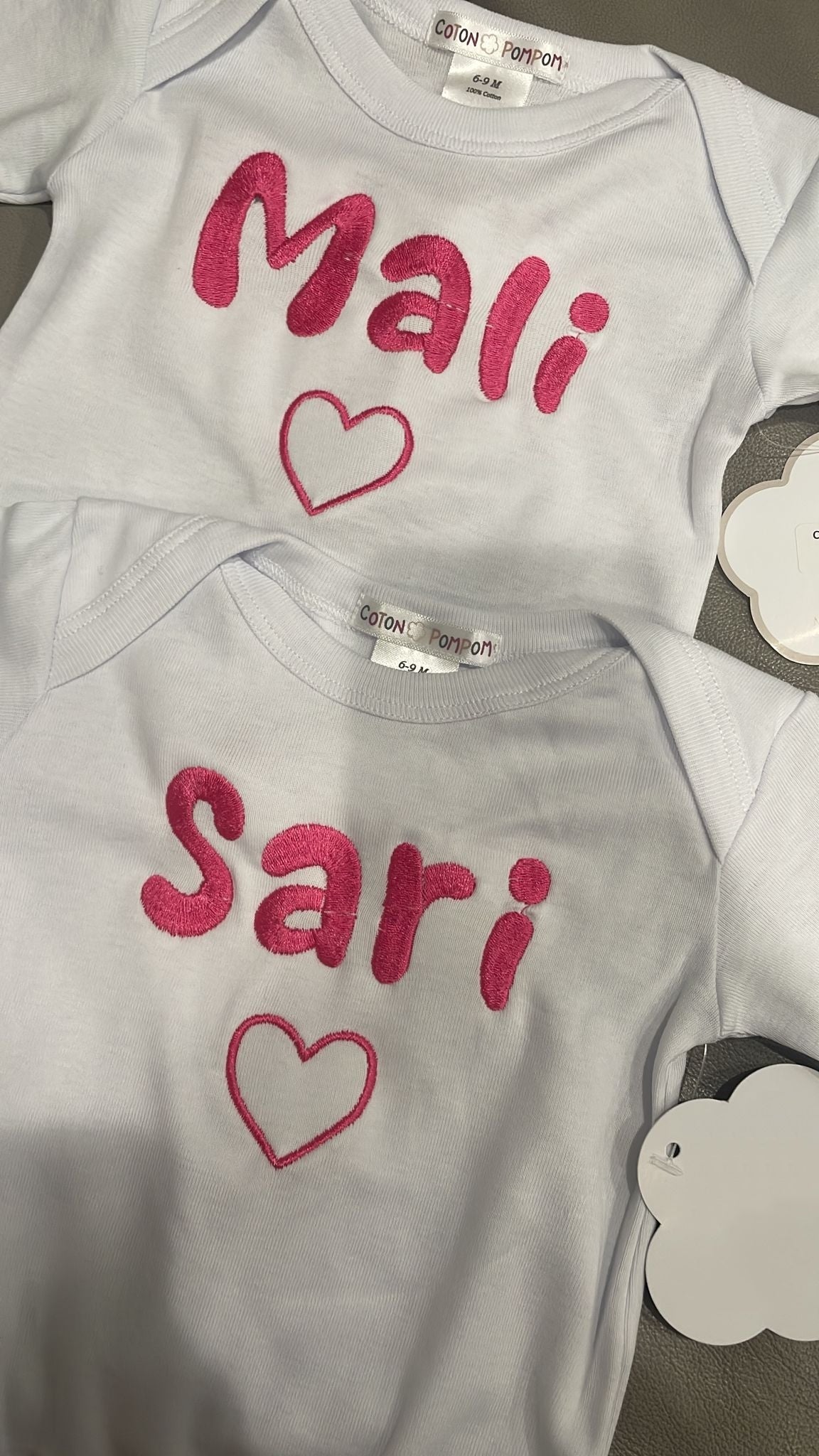 Embroidered Onesies