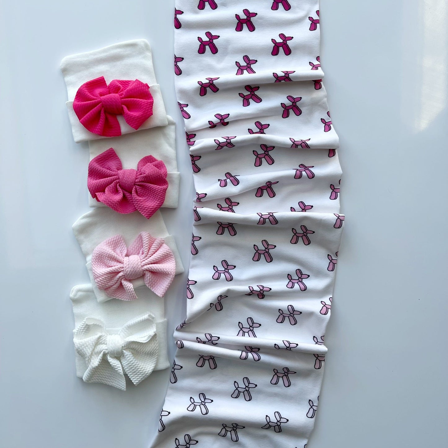 IMPERFECT Pink Ombre Dog Swaddle