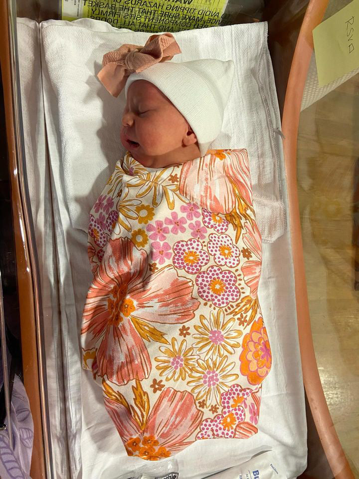 Orange Blossom Swaddle