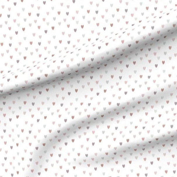 Mini Hearts - Pinks/Mauves Swaddle