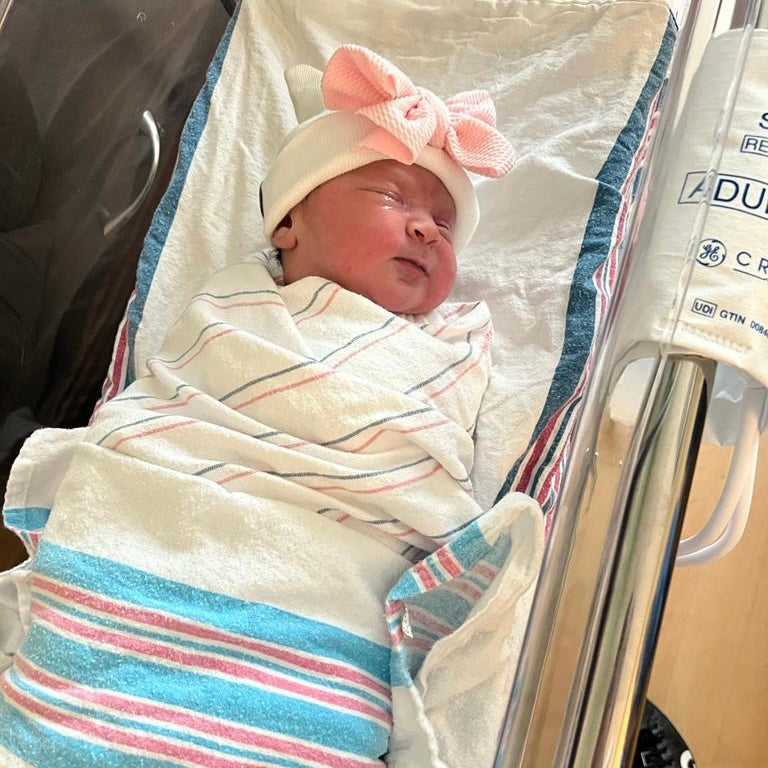 Oversized Bow Hospital Hat