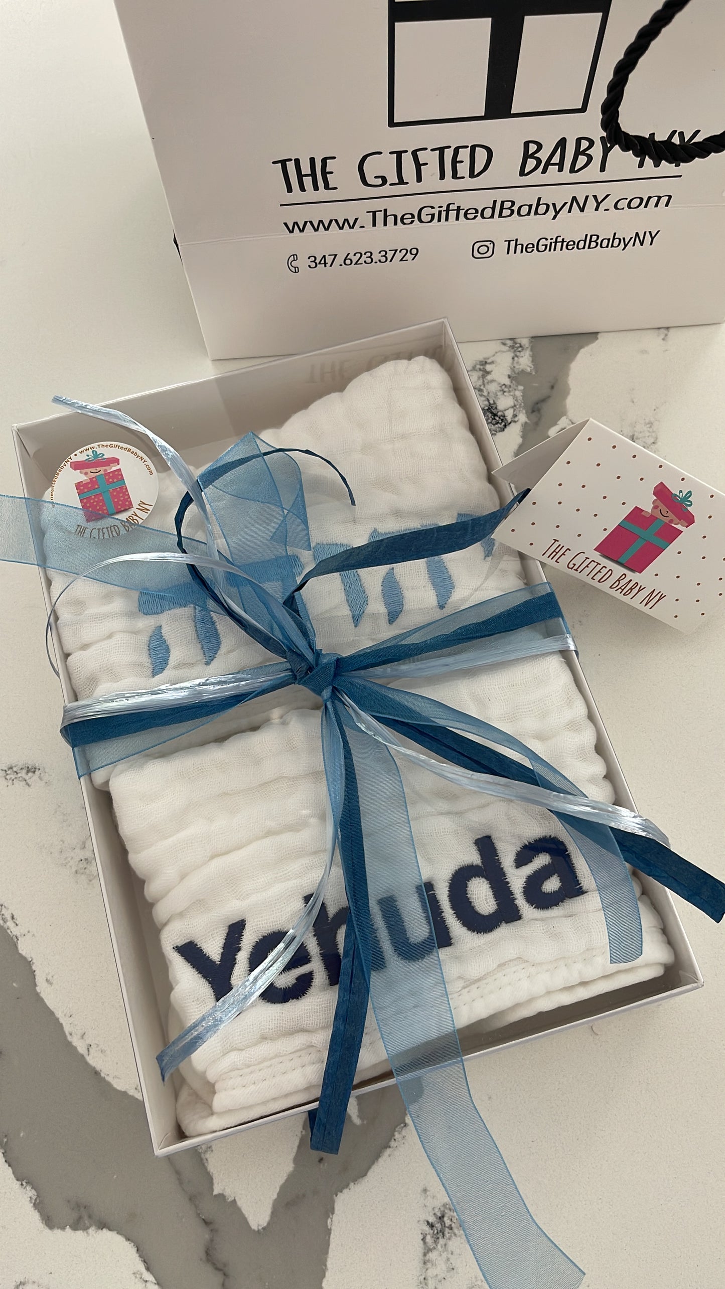 1 Burp Cloth (With Embroidery)