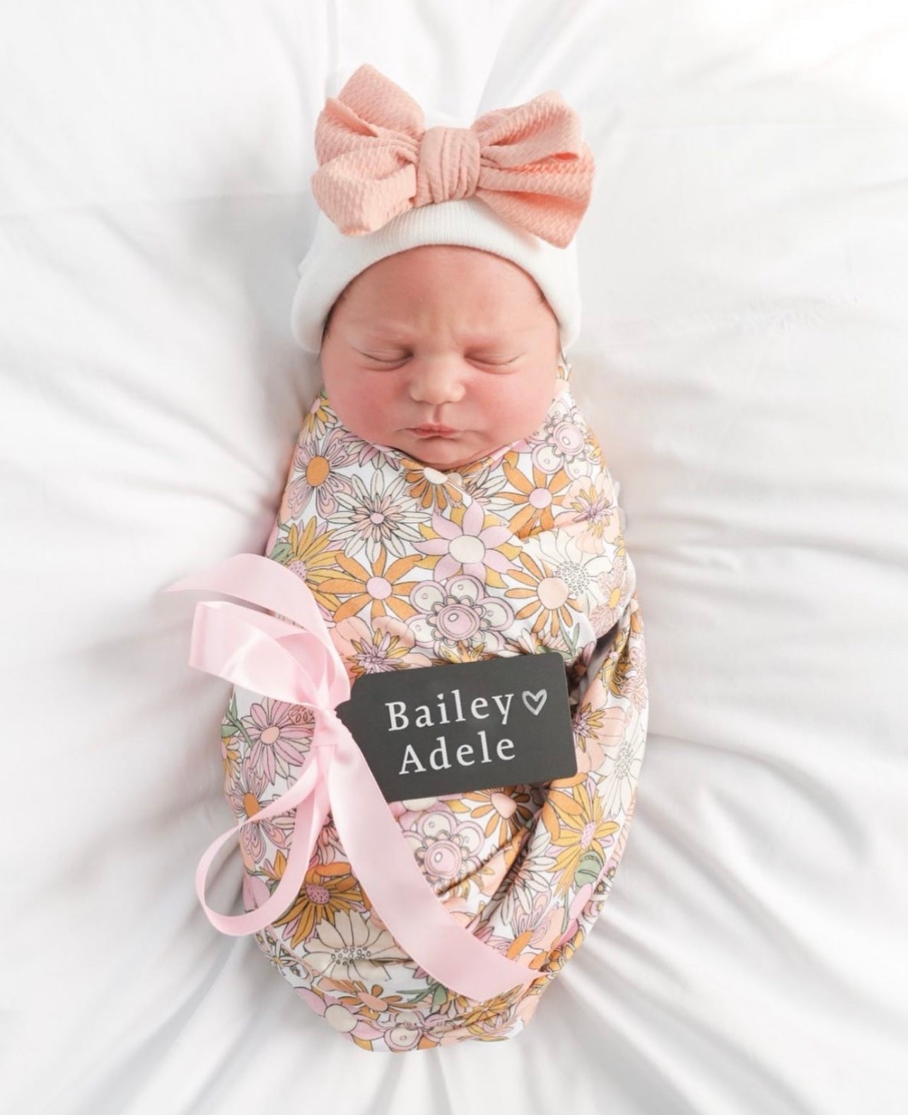 Oversized Bow Hospital Hat