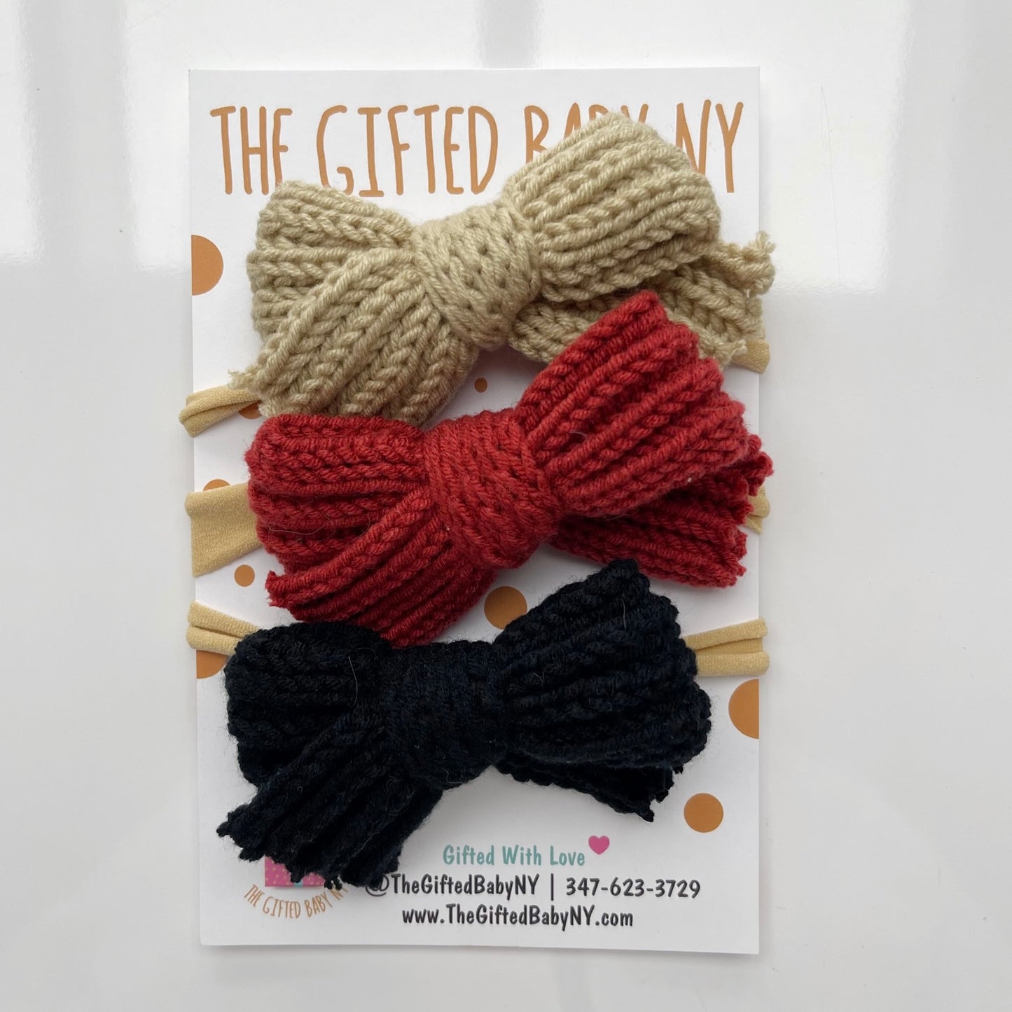 Sweater Bow Set