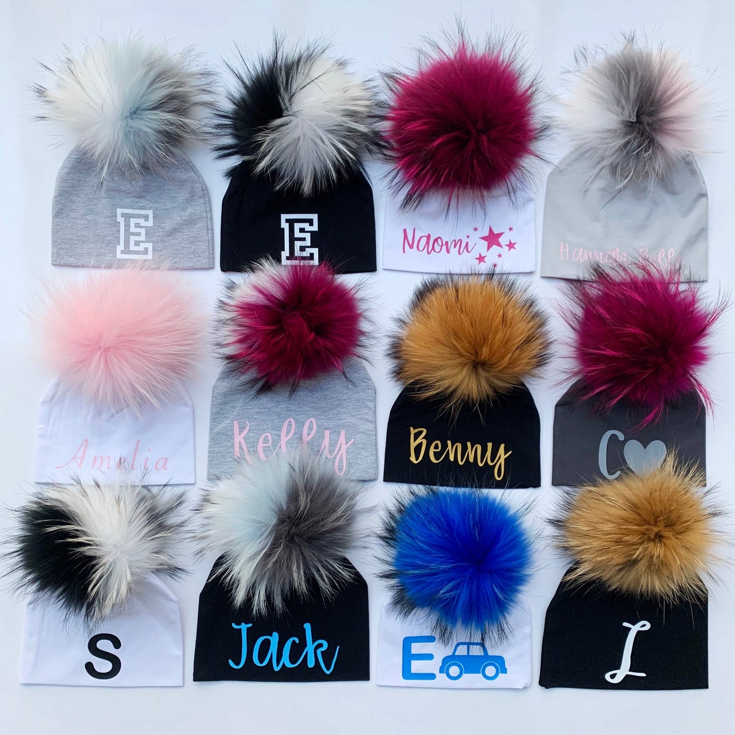 Pompom Hats - The Gifted Baby NY