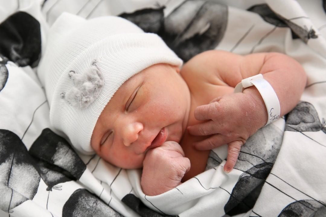 Furry Crown Hospital Hat - The Gifted Baby NY