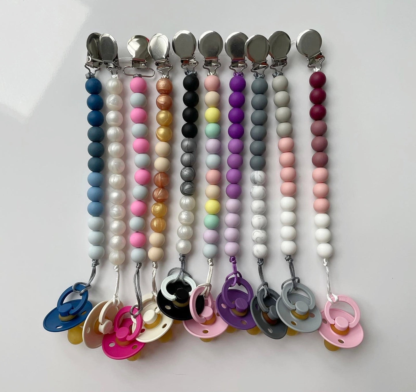 Cloud Pacifier (light gray) - The Gifted Baby NY