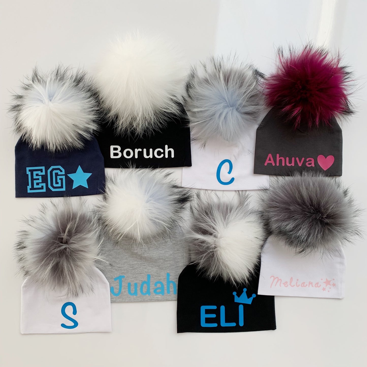 Pompom Hats - The Gifted Baby NY
