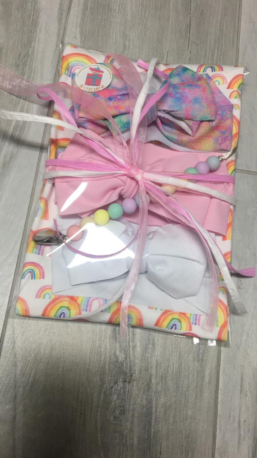 Tie-Dye Oversized Bow - The Gifted Baby NY