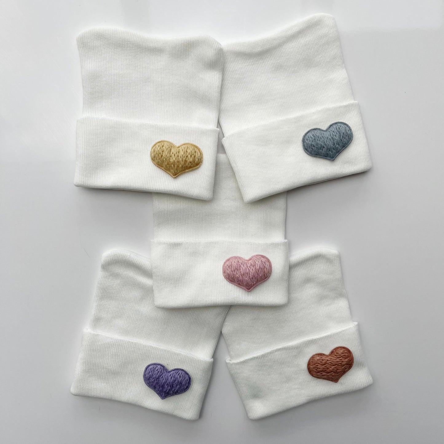 Sweater Hearts Hospital Hat