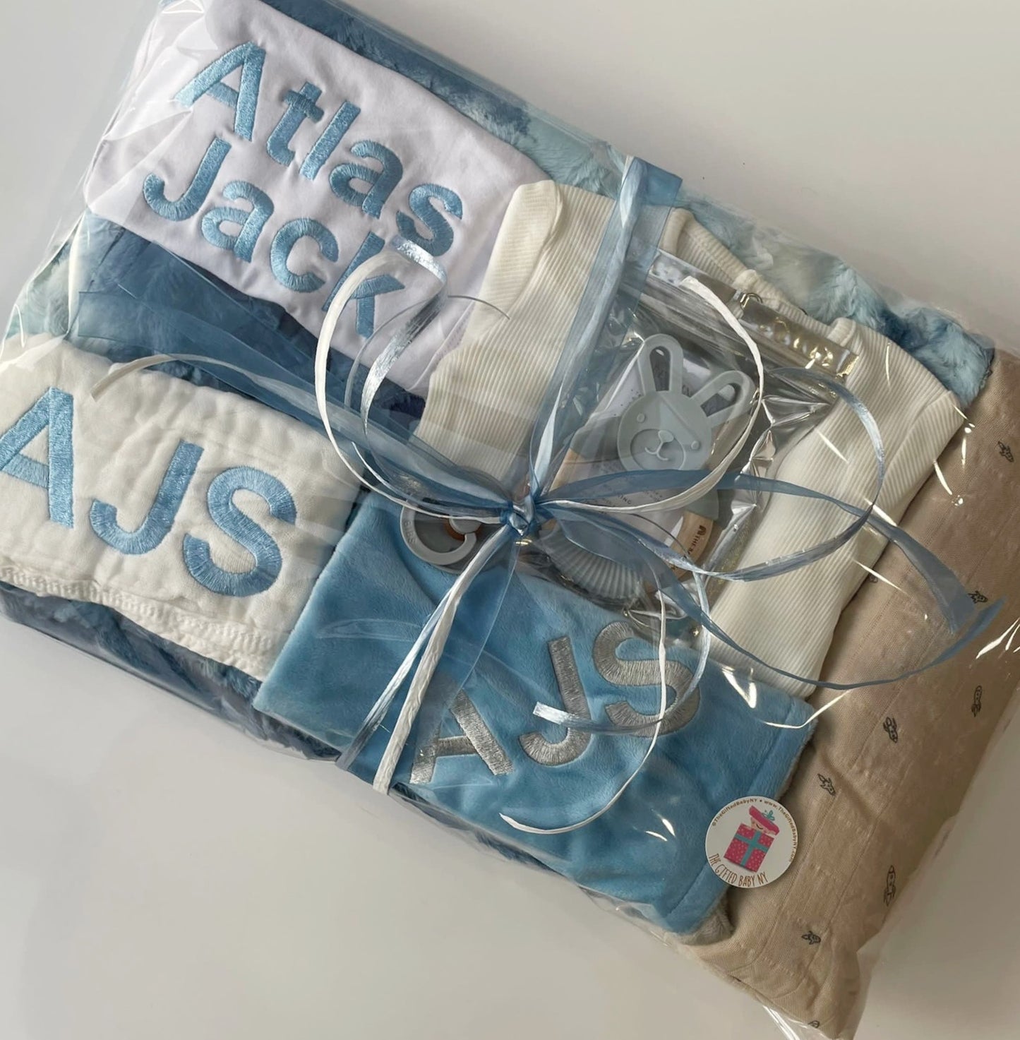 1 Burp Cloth (With Embroidery)