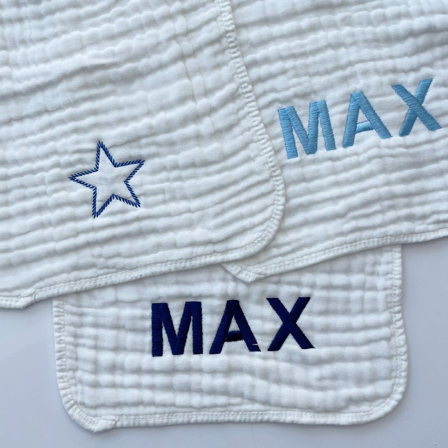 1 Burp Cloth (With Embroidery)