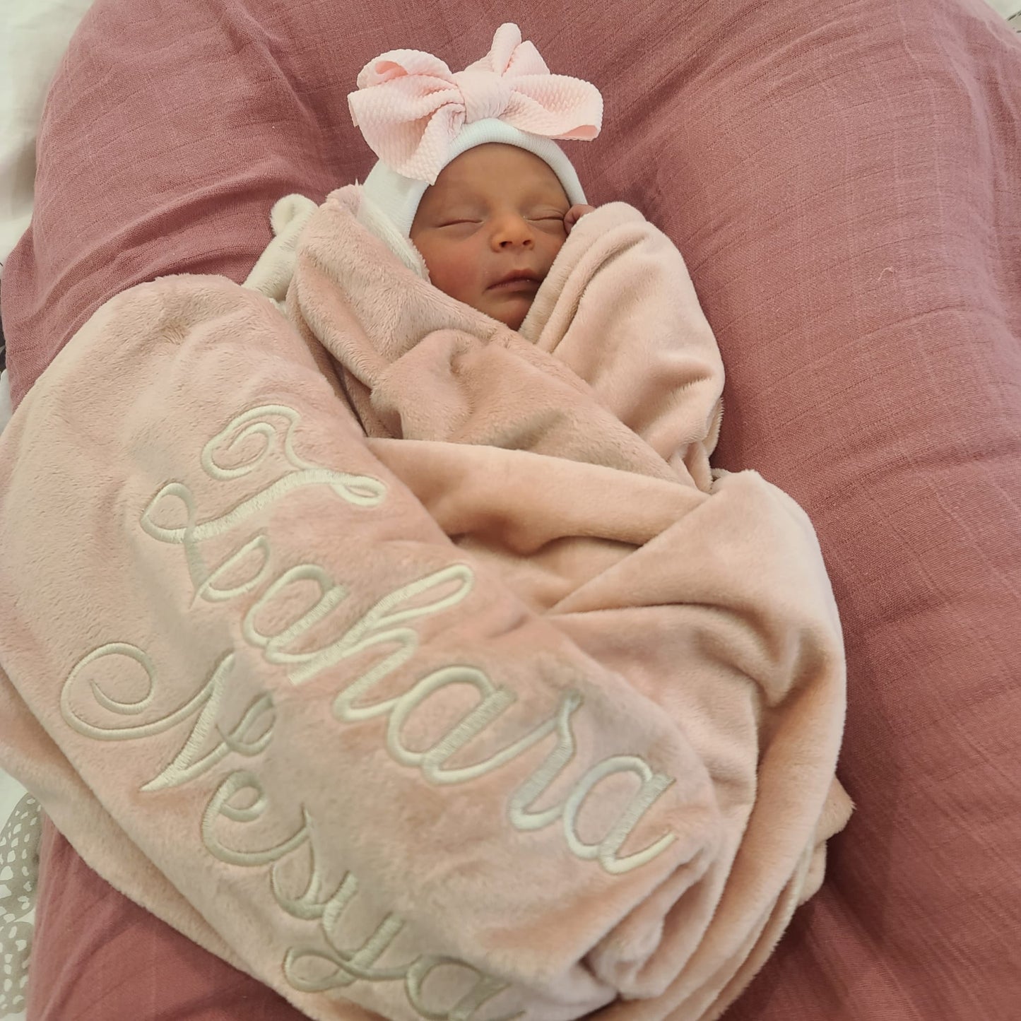 Oversized Bow Hospital Hat