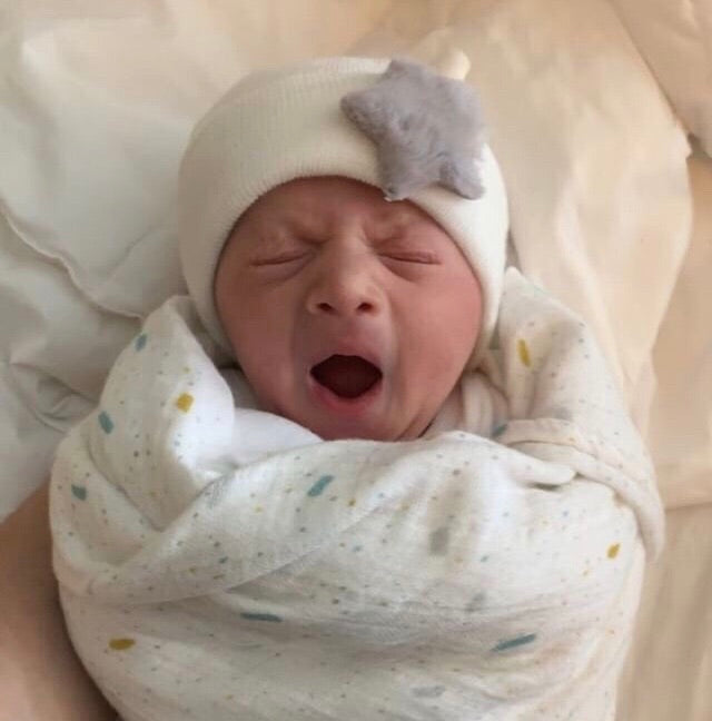 Furry Star Hospital Hat - The Gifted Baby NY