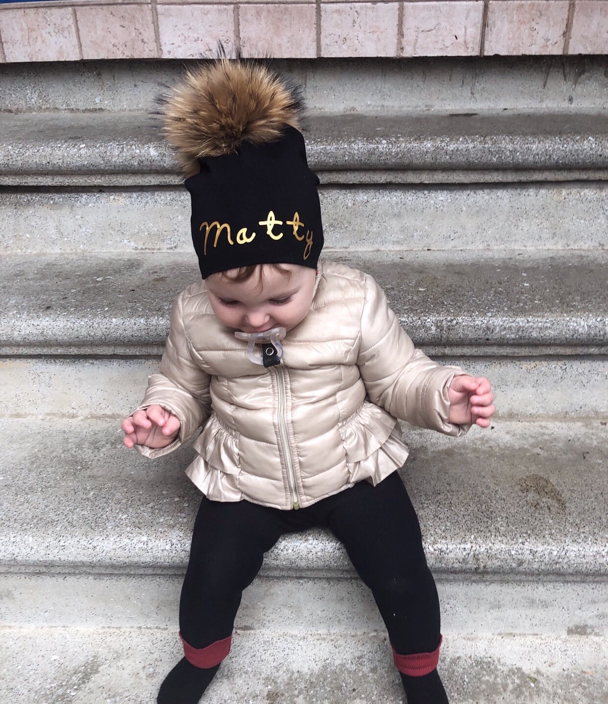 Pompom Hats - The Gifted Baby NY