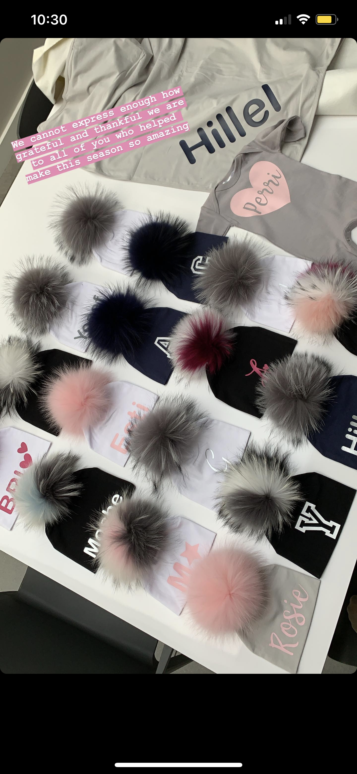 Pompom Hats - The Gifted Baby NY