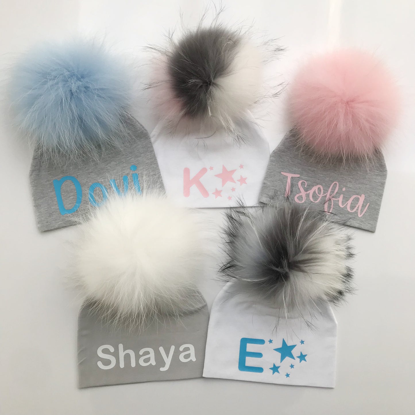 Pompom Hats - The Gifted Baby NY