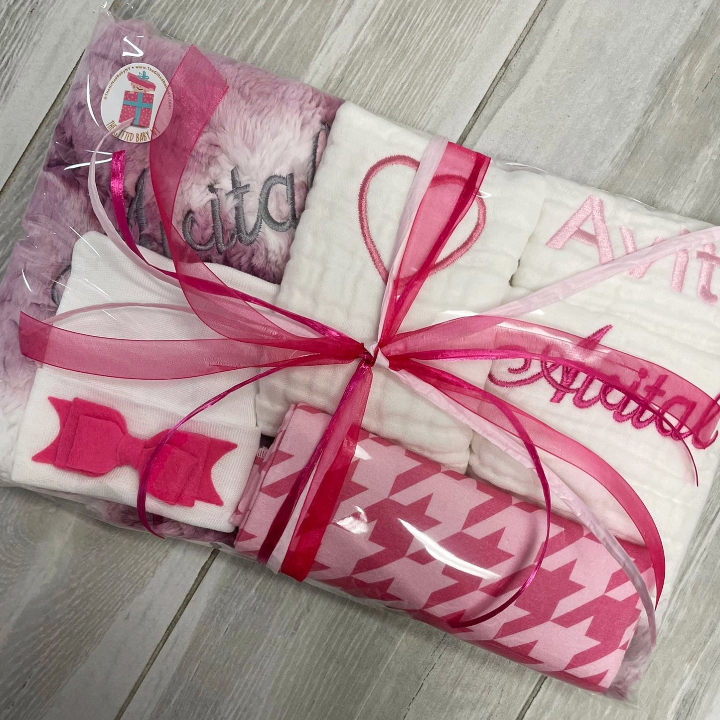 1 Burp Cloth (With Embroidery)