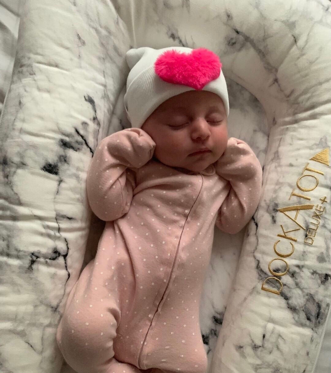Large Furry Heart Hospital Hat - The Gifted Baby NY