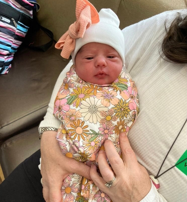 Oversized Bow Hospital Hat