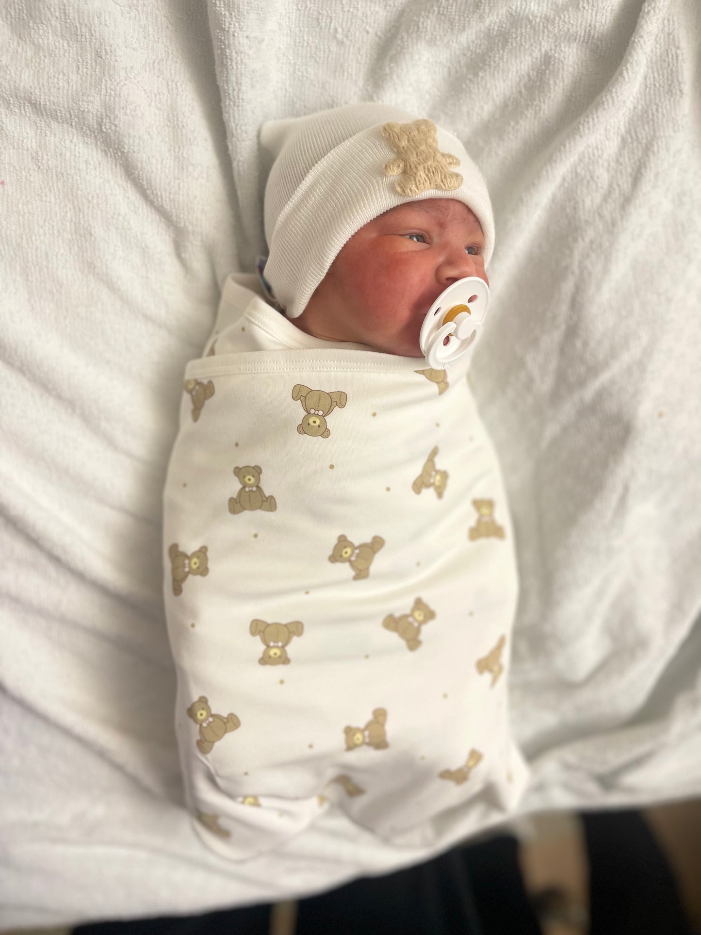 Sweater Teddy Hospital Hat