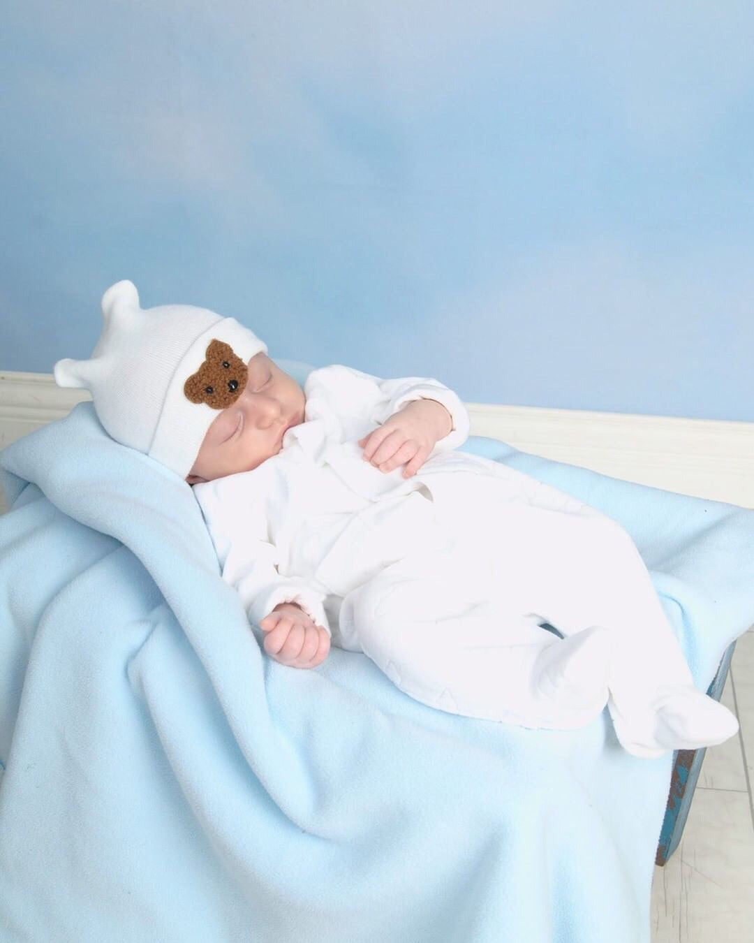 Teddy Bear Hospital Hat - The Gifted Baby NY