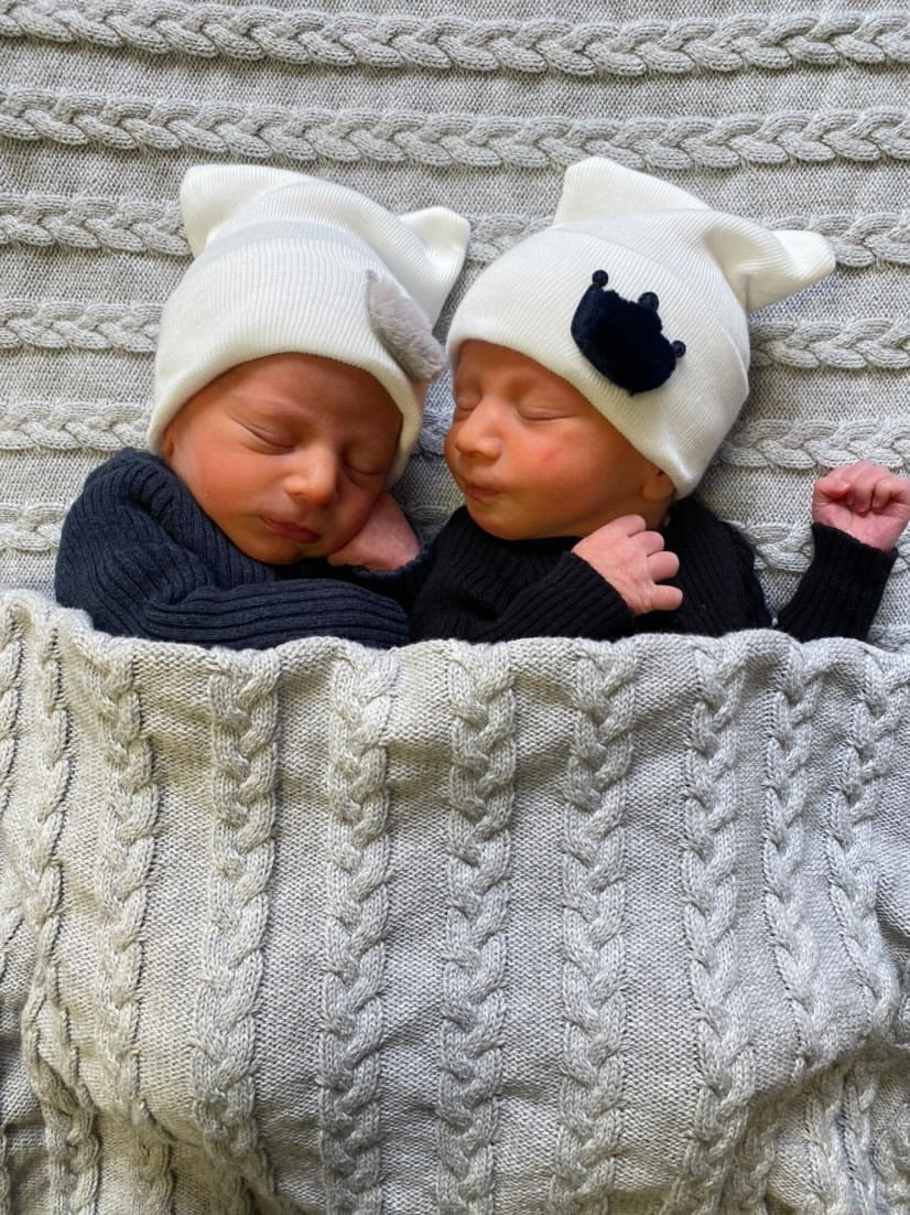 Furry Crown Hospital Hat - The Gifted Baby NY