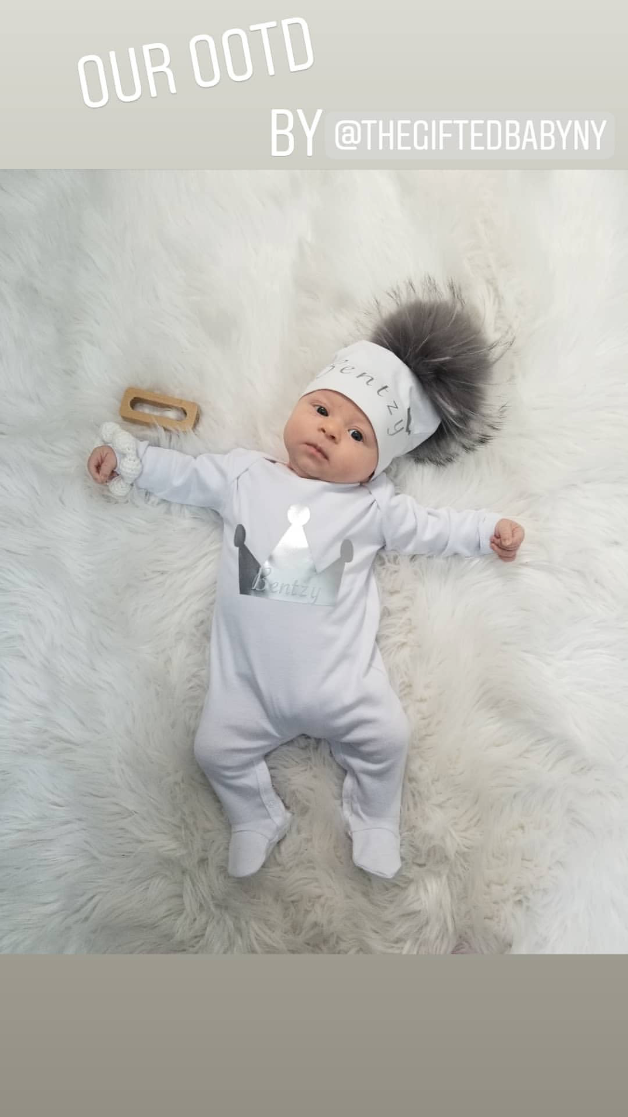 Onesies 3/6 M - The Gifted Baby NY
