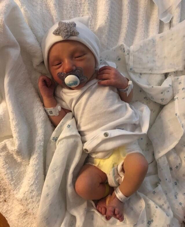 Furry Star Hospital Hat - The Gifted Baby NY