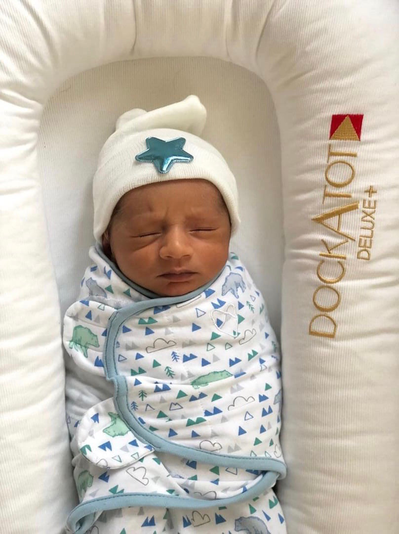 Metallic Star Hospital Hat - The Gifted Baby NY