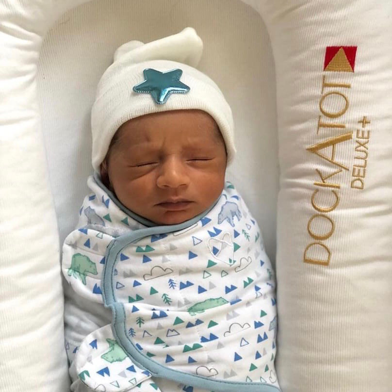 Metallic Star Hospital Hat - The Gifted Baby NY