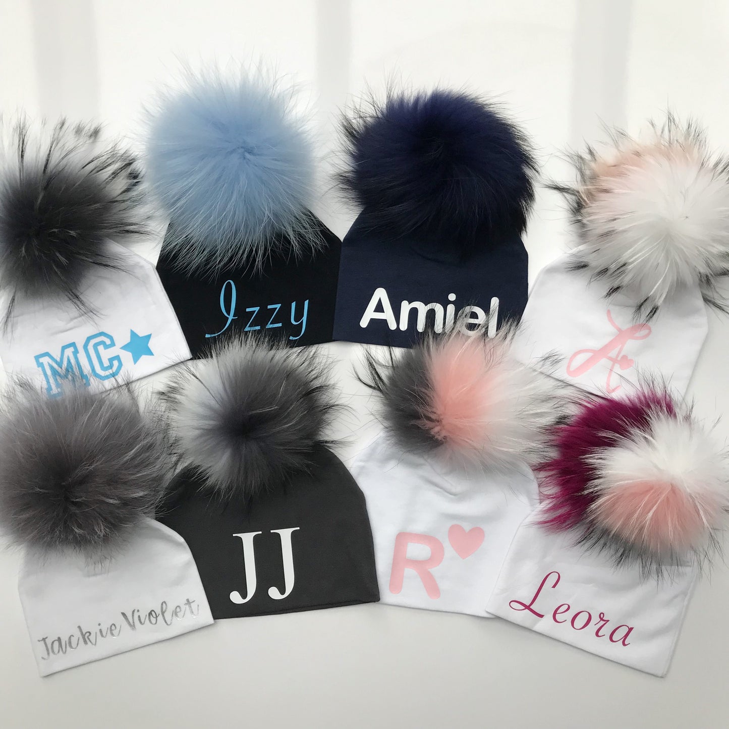 Pompom Hats - The Gifted Baby NY