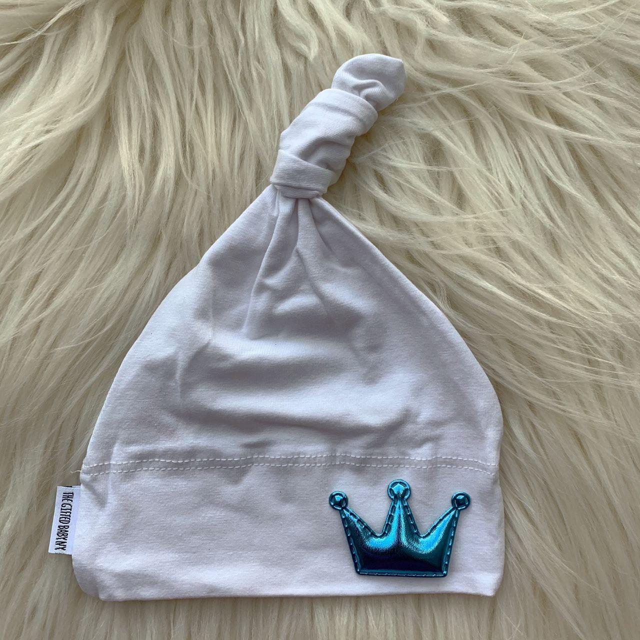 Blue Metallic Crown - The Gifted Baby NY
