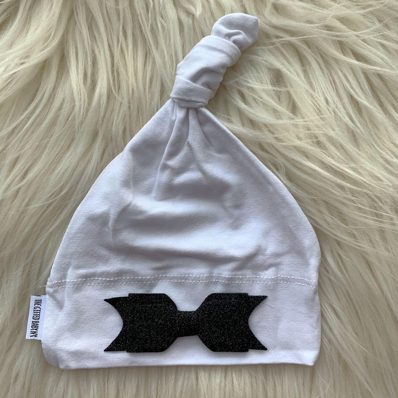 Black Glitter Bow - The Gifted Baby NY