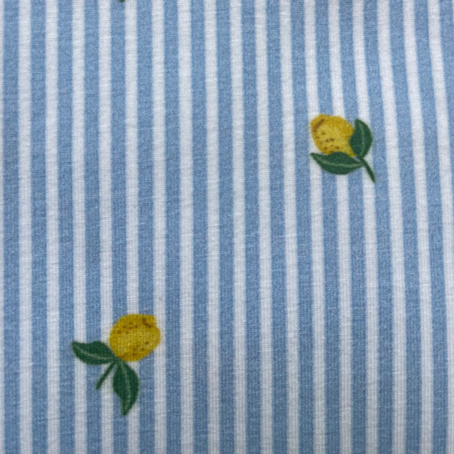 Lemon Pinstripe Swaddle