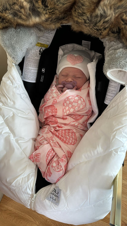 Pink Hot Air Balloon Swaddle