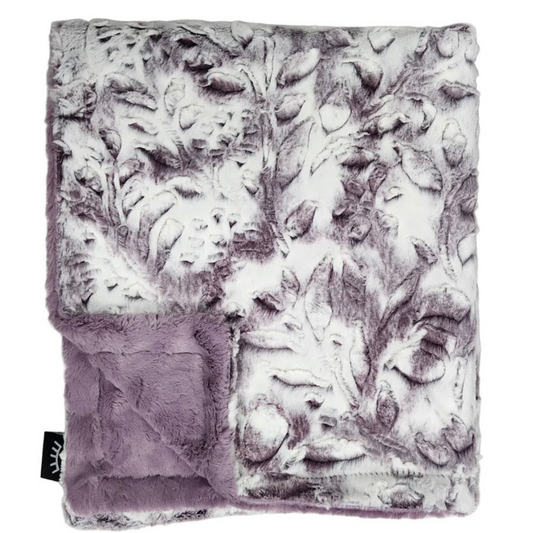 Plum Petals Stroller Blanket