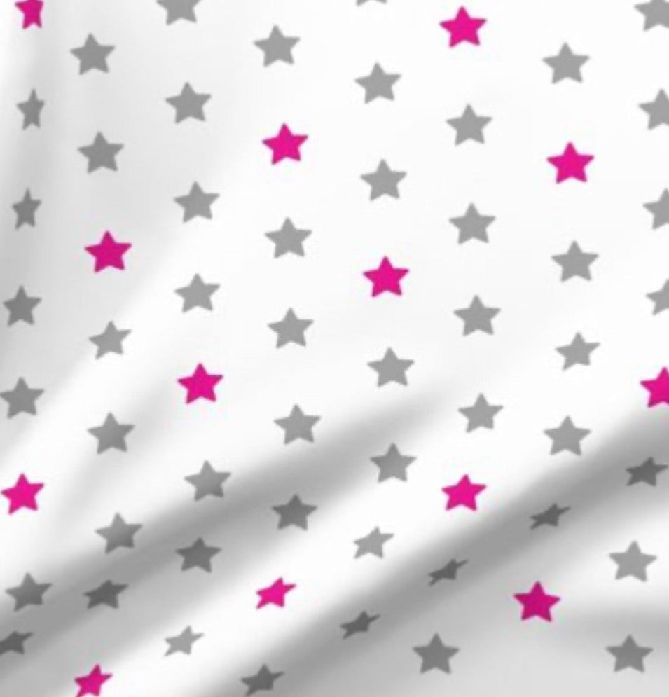Hot Pink Star Swaddle