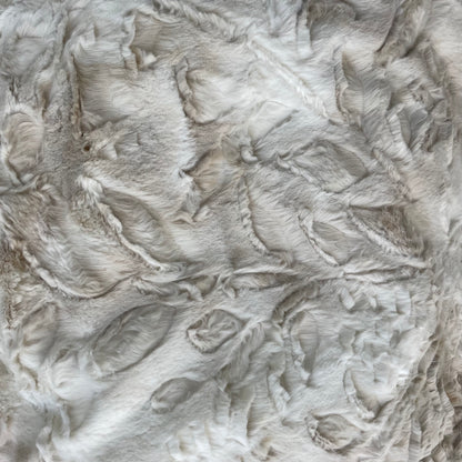 Ivory Petals Stroller Blanket
