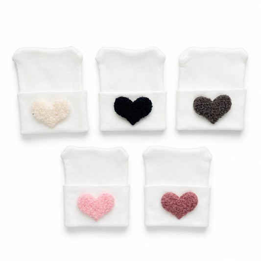 Fuzzy Heart Hospital Hat