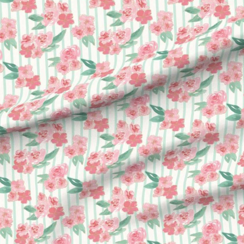 Pink Peonies Swaddle