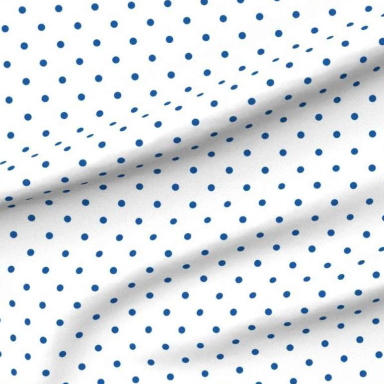 Blue Dots Swaddle