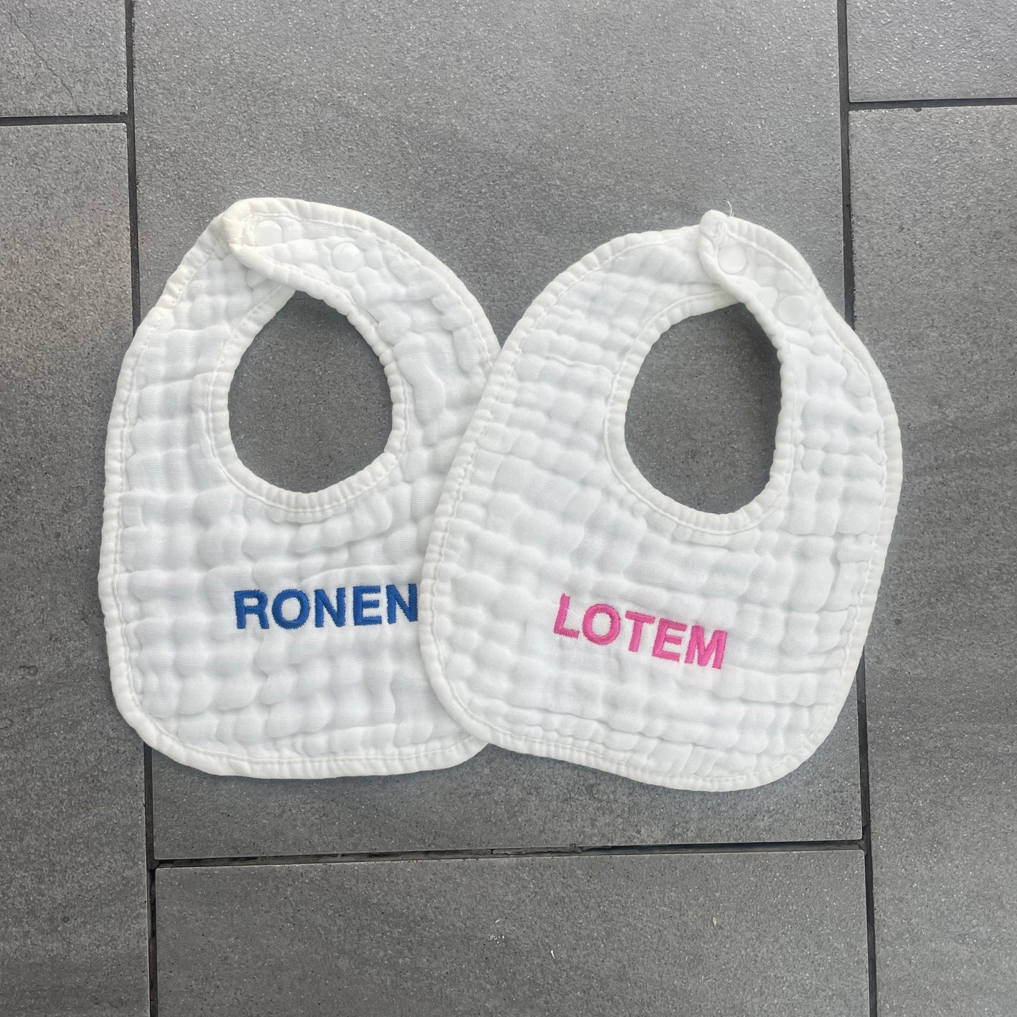 Embroidered Bib