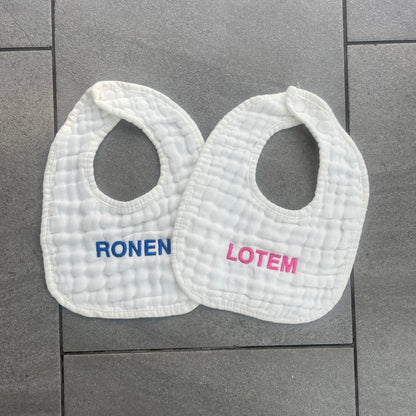 Embroidered Bib