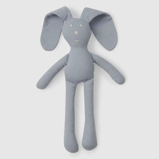 Vintage Blue Bunny (With Embroidery on Ear)