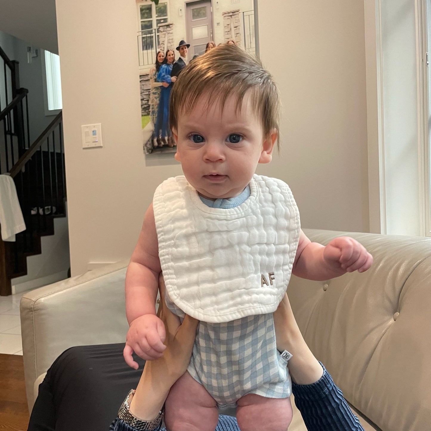 Embroidered Bib