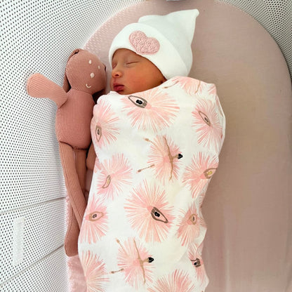 Ballerina Printed Swaddle